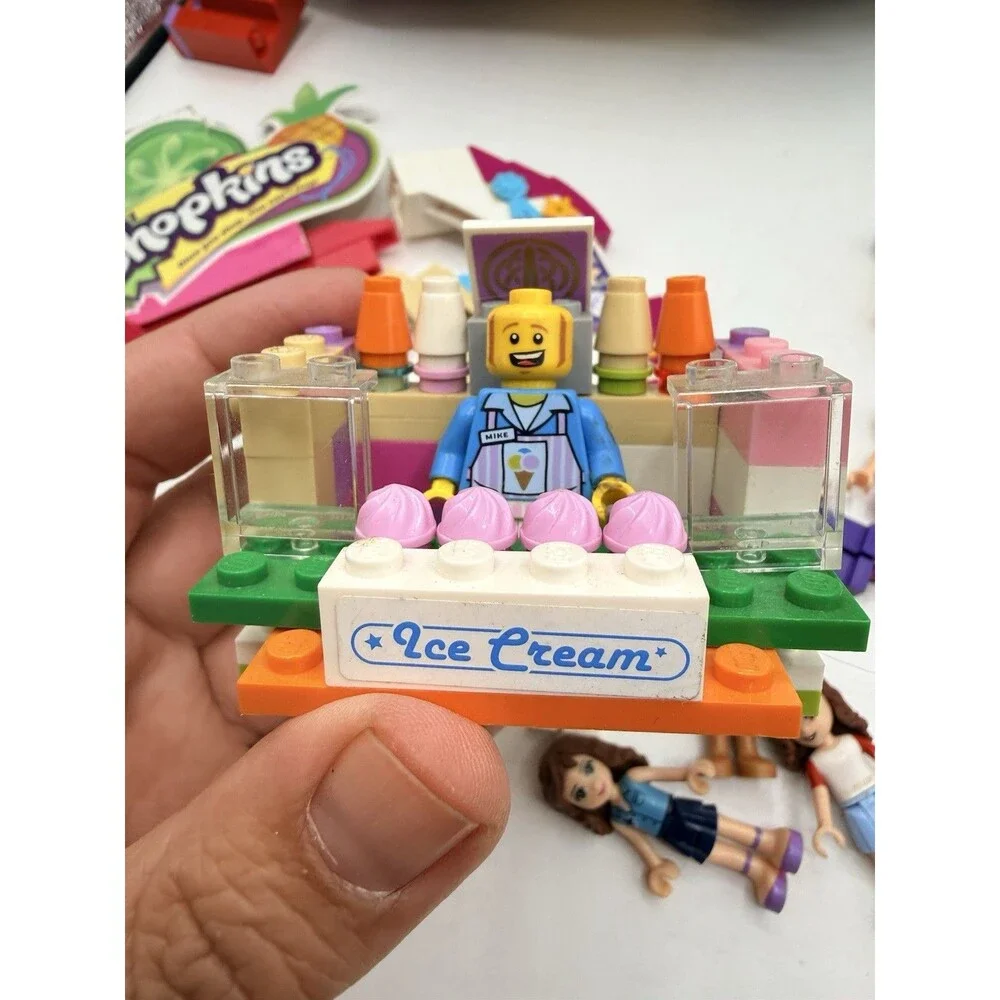 Huge Lego Friends & More Loose Lot w/ Minifigures 7.6lbs : Horses Barn Balloon +